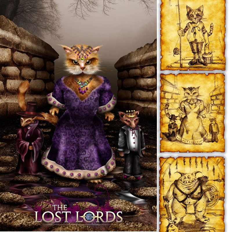 Character Illustrations - Lost Lords