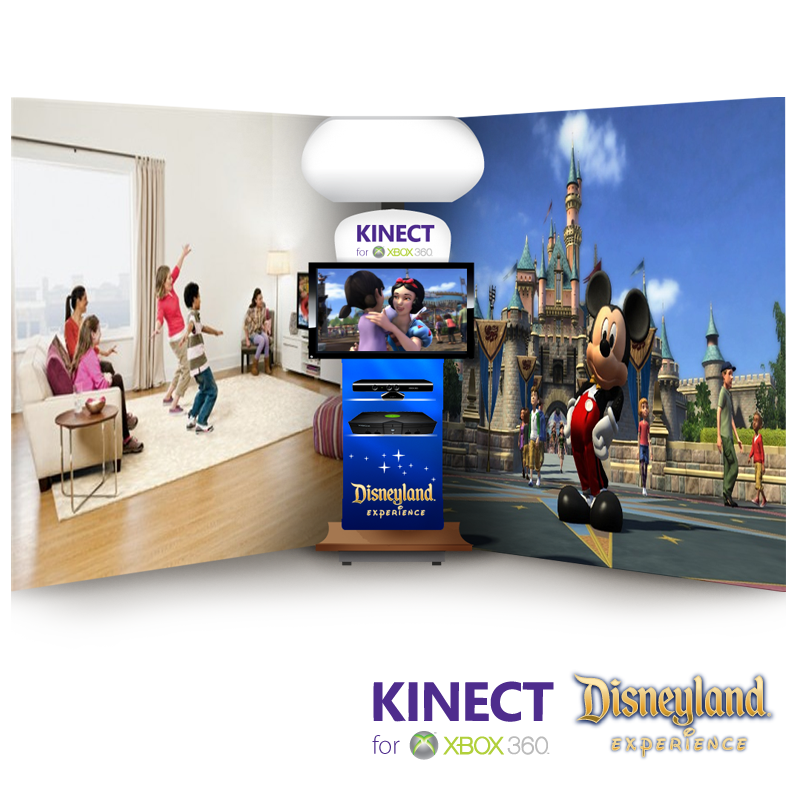 Xbox 360 Kinect Disneyland Experience - Disney/XBOX