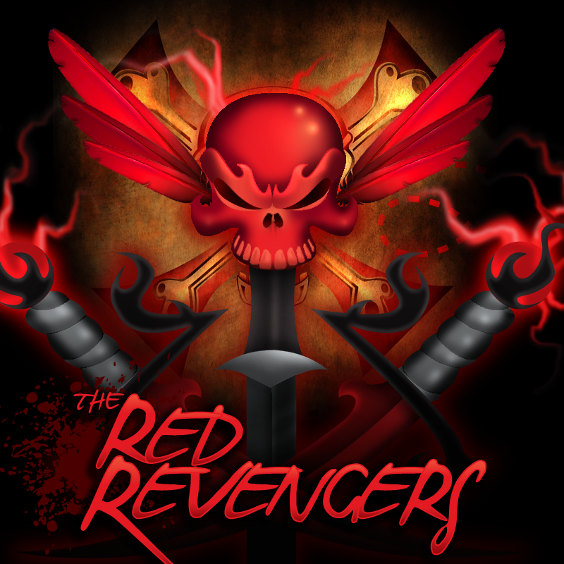 The Red Revengers Branding Development & Illustrations - The GeoPirates